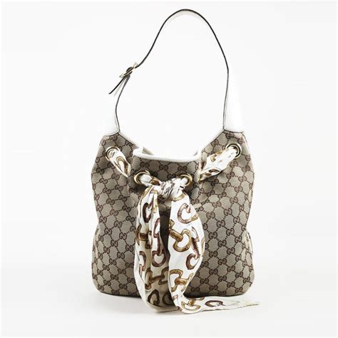 gucci monogram positano hobo brown